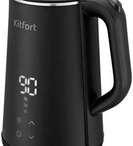 Чайник электрический Kitfort КТ-6188 1.6л. 1500Вт черный корпус: пластик