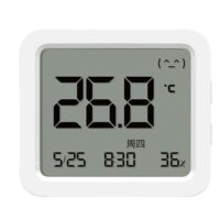 Термогигирометр с часами Mi Temperature and Humidity Monitor 3