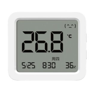 Термогигирометр с часами Mi Temperature and Humidity Monitor 3