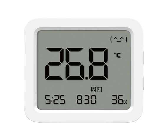 Термогигирометр с часами Mi Temperature and Humidity Monitor 3