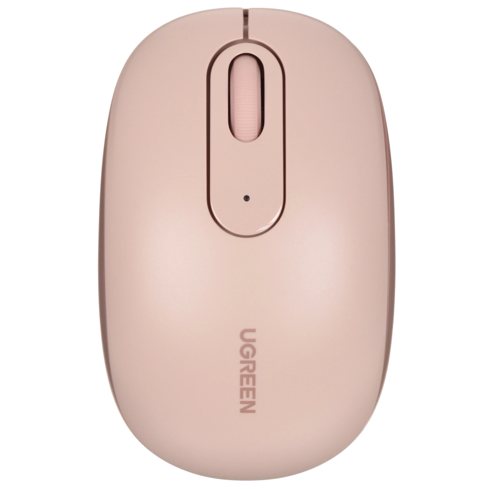 Беспроводная компьютерная мышь UGREEN MU105 (90686), вишнево-розовый — изображение 2