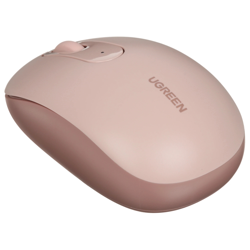 Беспроводная компьютерная мышь UGREEN MU105 (90686), вишнево-розовый — изображение 4
