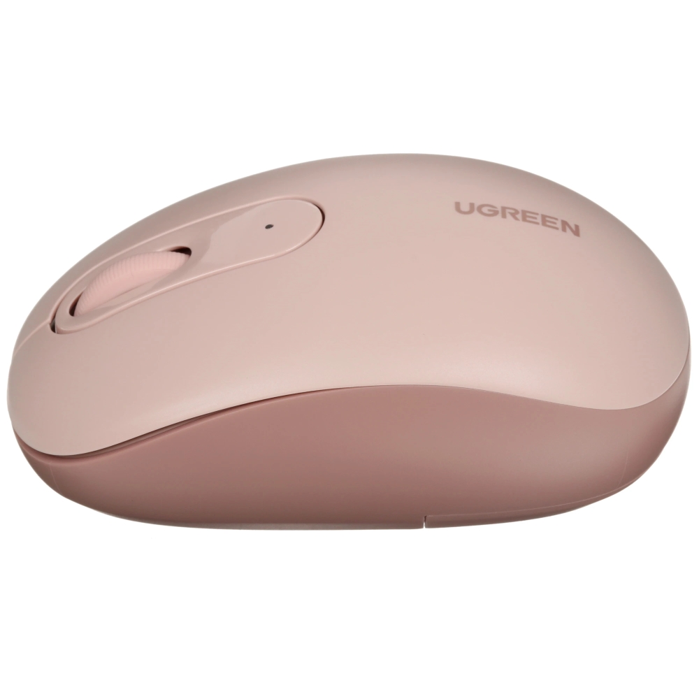 Беспроводная компьютерная мышь UGREEN MU105 (90686), вишнево-розовый — изображение 5