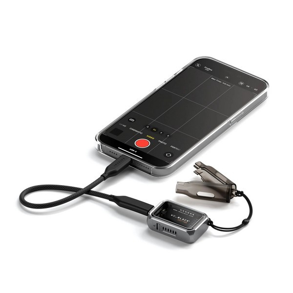 Бокс для жесткого диска Satechi Mini NVMe SSD USB4 Enclosure, серый — изображение 4