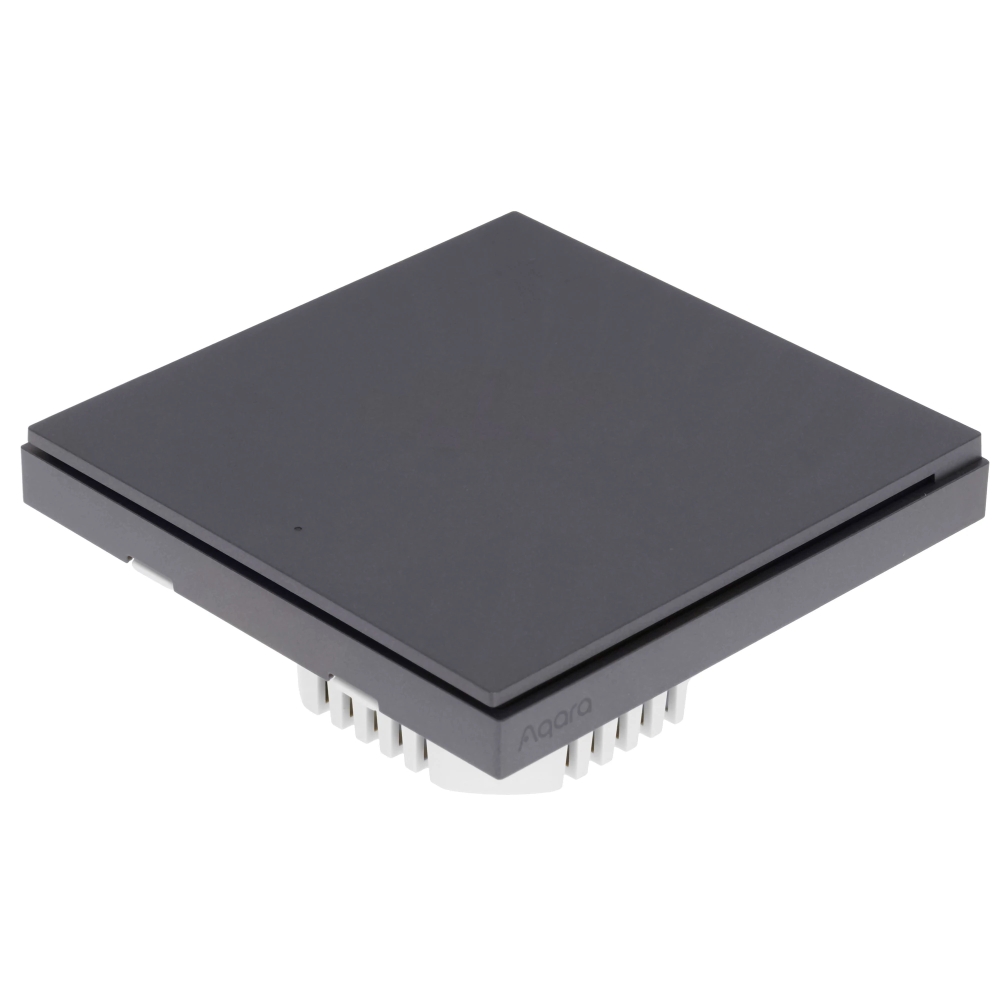 Умный настенный выключатель AQARA H1 EU WS-EUK01 графит (1 клавиша, без нейтрали) — изображение 5