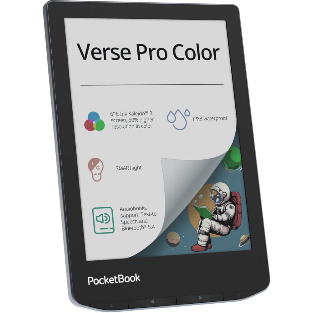 Электронная книга PocketBook 634 Verse Pro Color Stormy Sea (PB634K3-1-WW) — изображение 3