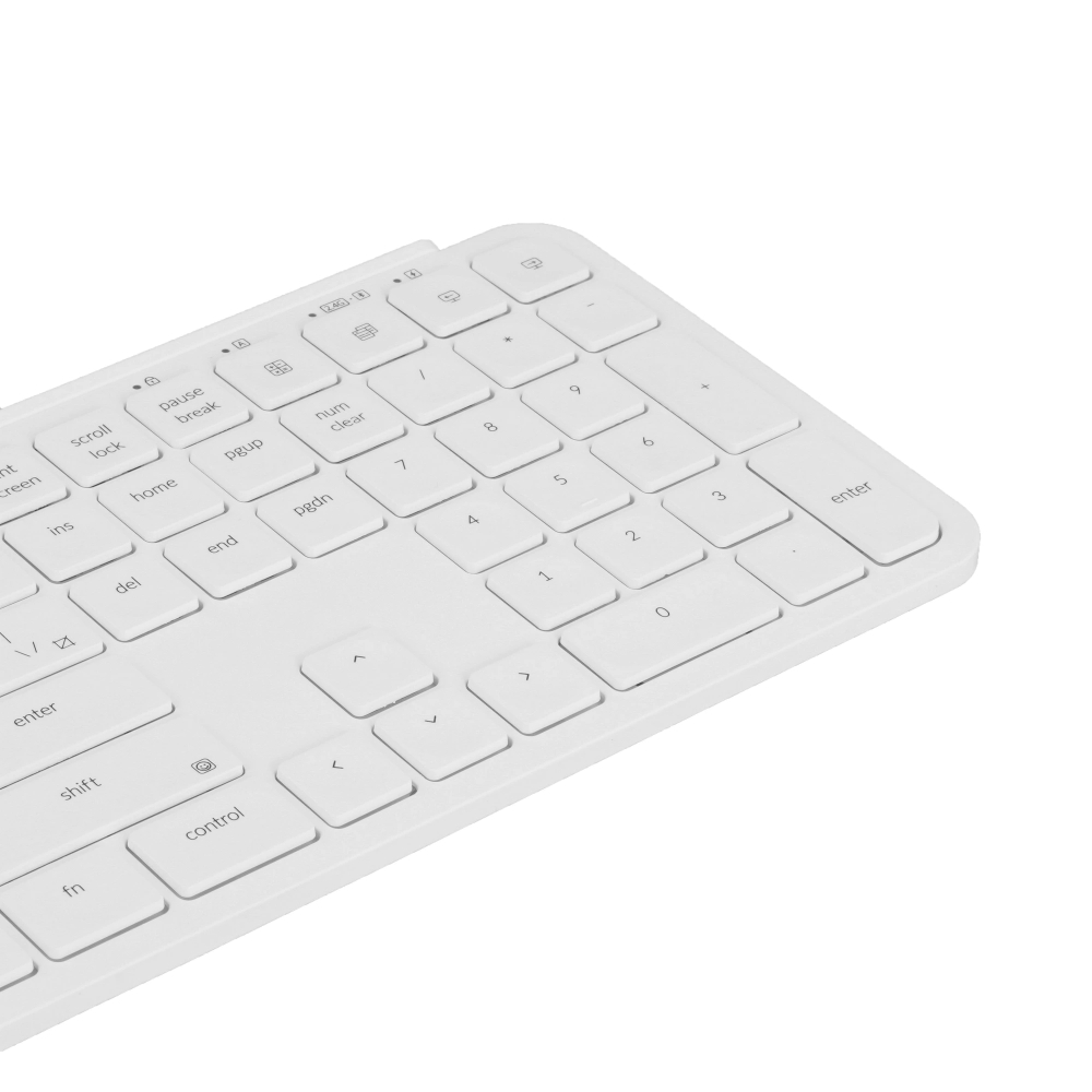 Беспроводная ультратонкая клавиатура Keychron B6 Pro, Ivory White — изображение 4