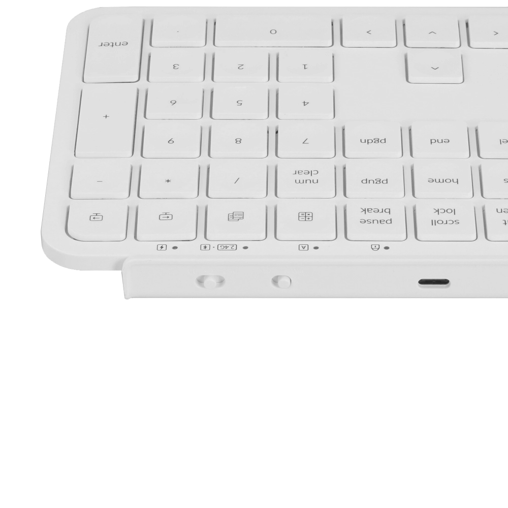 Беспроводная ультратонкая клавиатура Keychron B6 Pro, Ivory White — изображение 5