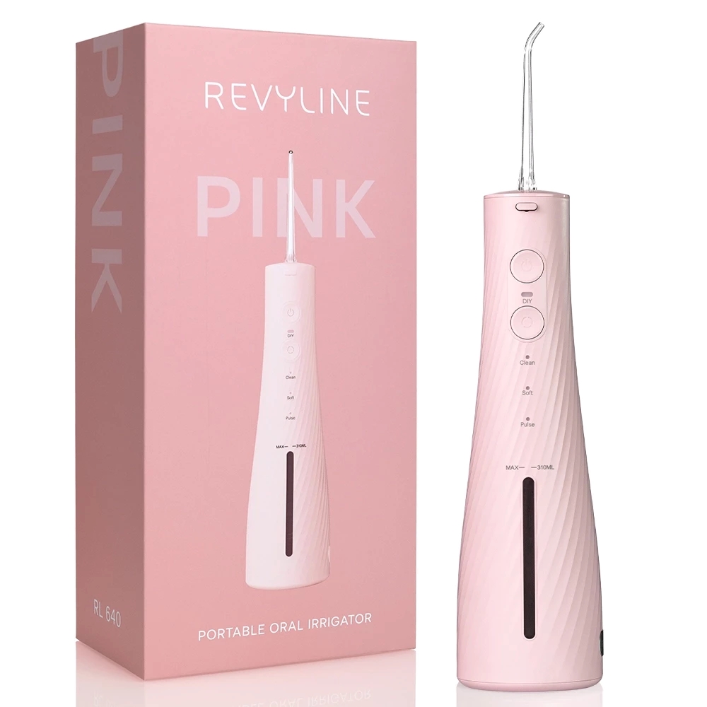 Ирригатор портативный Revyline RL 640 Pink