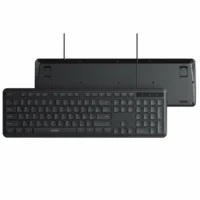 Проводная клавиатура UGREEN K331 (55657) USB Wired Keyboard RU - Black