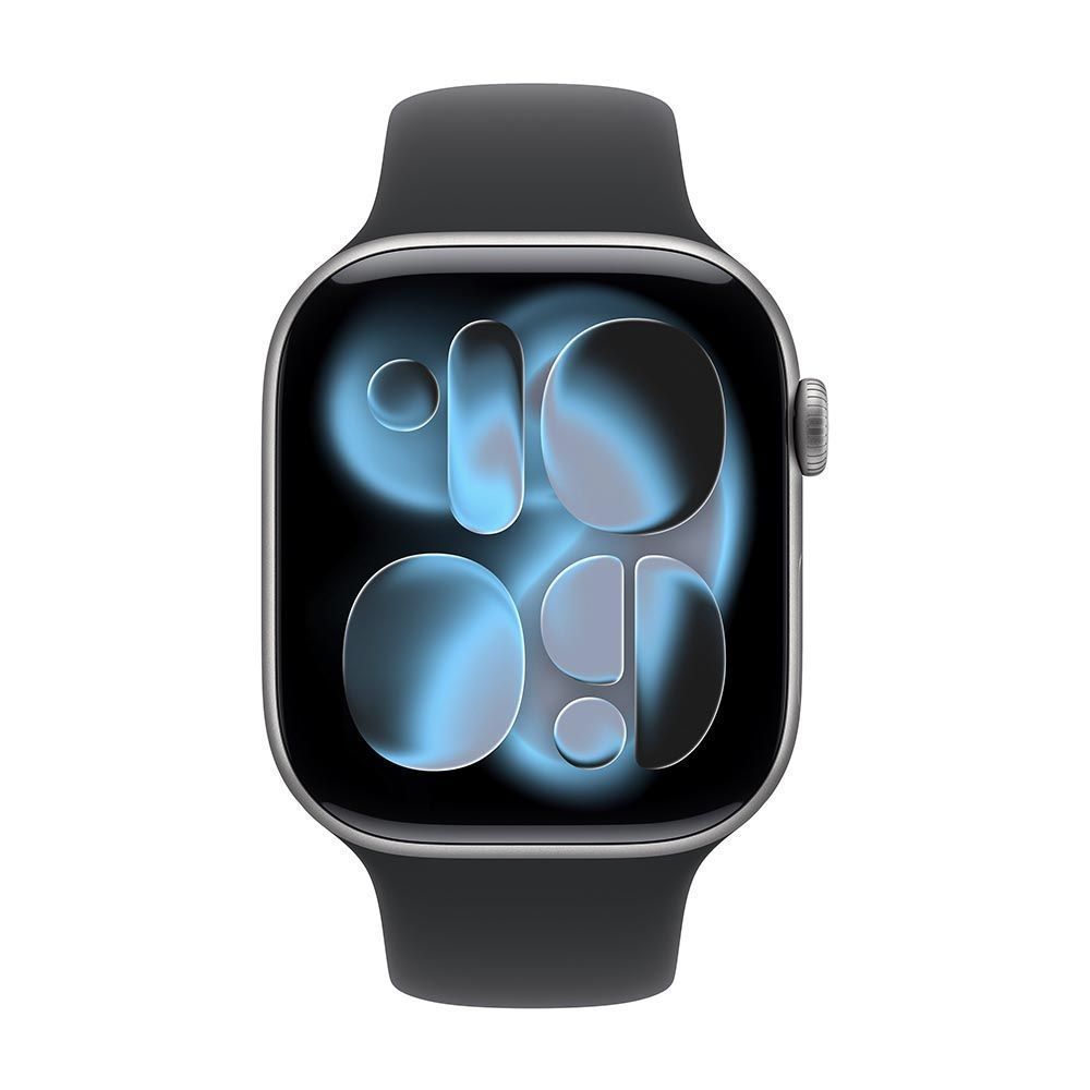 Умные часы Apple Watch Series 11, 46 mm, Space Grey Aluminium Black Sport Band S/M — изображение 2