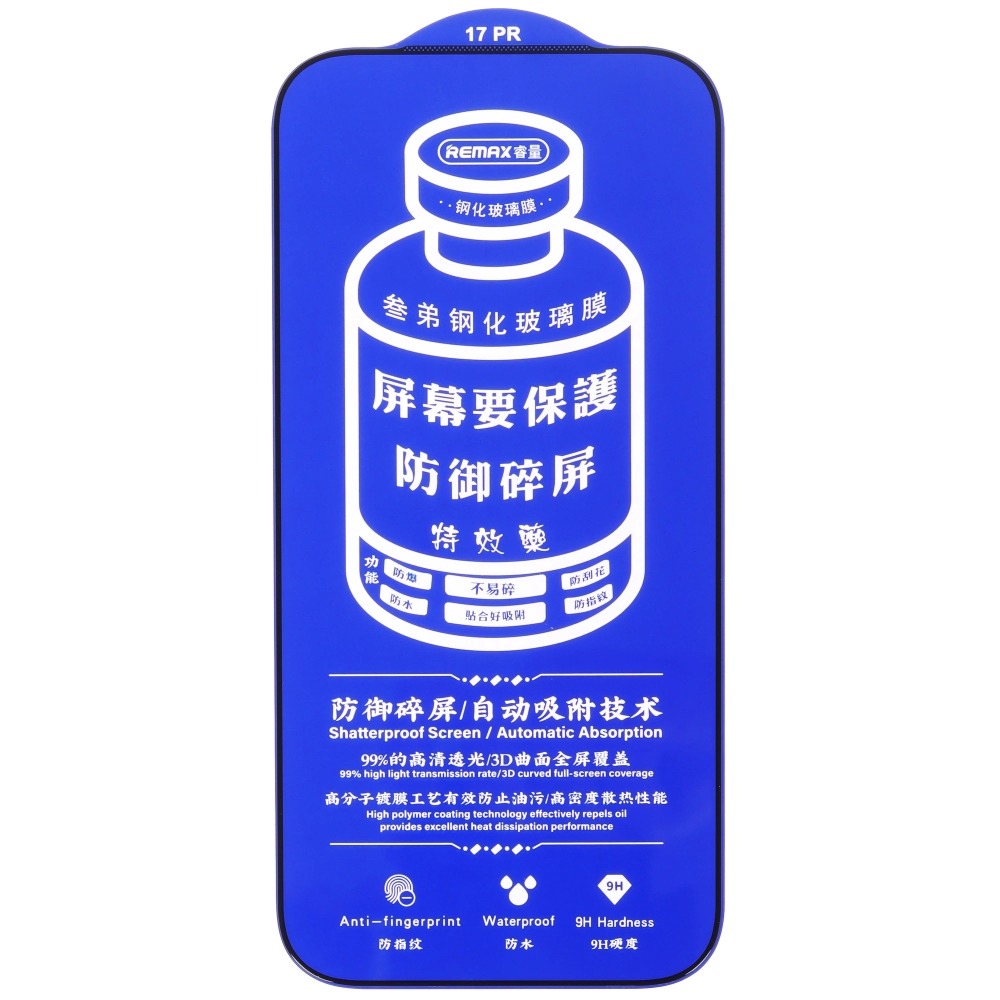 Защитное стекло Remax Medicine Glass GL-27 для Apple iPhone 17 PRO — изображение 2