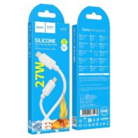 Кабель USB Type-C - Lightning HOCO X122 Benefit PD27W (белый)