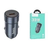 Автомобильное зарядное устройство USB-C HOCO Z57 PD30W (серый)