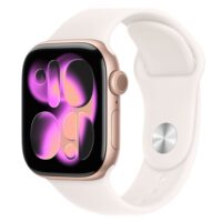 Умные часы Watch Series 11, 42 mm, Rose Gold Aluminum Light Blush Sport Band S/M