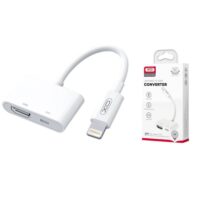 Переходник XO HUB005 Lightning to HDMI+Lightning 1080p ( lightning charging ) White