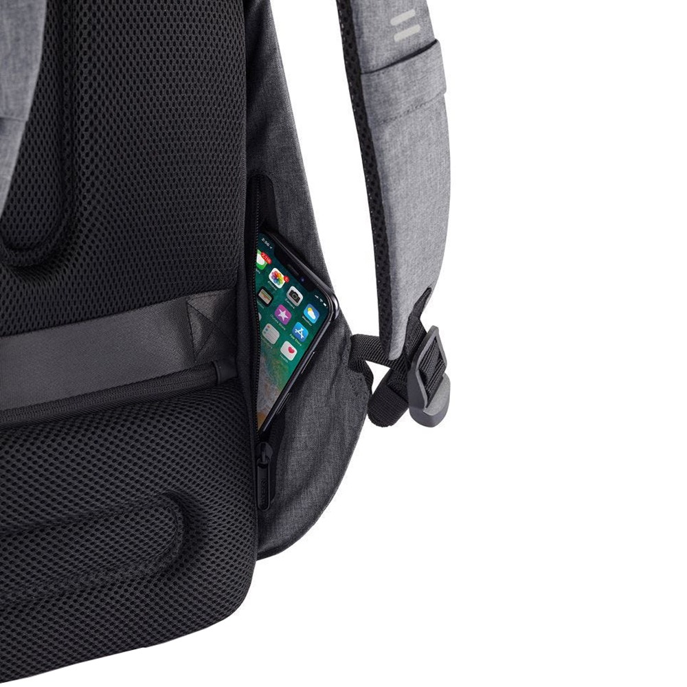 Рюкзак для ноутбука до 15,6" XD Design Bobby Hero Regular, серый — изображение 8