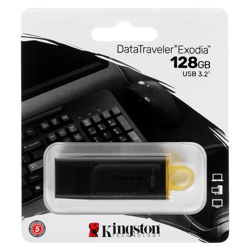 Флеш Диск Kingston 128Gb DataTraveler Exodia DTX/128GB USB3.2