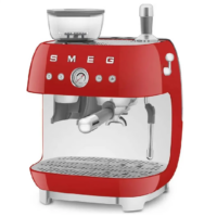 SMEG EGF03RDEU Кофемашина-эспрессо со встроенной кофемолкой, цвет красный