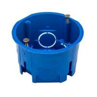 Подрозетник GUSI ELECTRIC С3М2 для сплошных стен 68х45, IP 30, синий