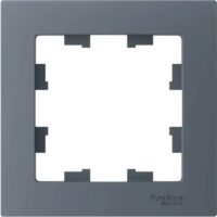 Рамка однопостовая Systeme Electric ATLASDESIGN грифель