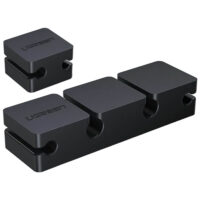 Держатель для проводов UGREEN LP208 (70585) Cable Holder Clips (3+1 комбинация), черный