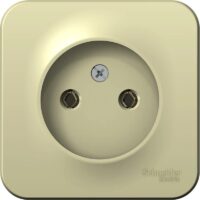 О/У Розетка Systeme Electric BLANCA без заземления без шторок ИЗОЛ.ПЛ., 16А, 250В, БЕЖЕВЫЙ