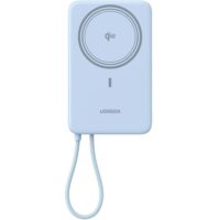 Внешний аккумулятор UGREEN PB570 (65839B) 10000mAh, серебристо-голубой