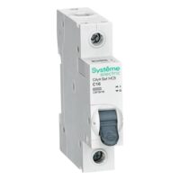 Выключатель автоматический однополюсный Systeme Electric City9 Set (АВ) С 16А 1P 6kA 230В